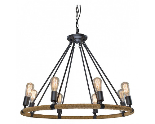 Подвесная люстра Loft it Rope Filament LOFT1861/8 Подвесная люстра Loft it Rope Filament LOFT1861/8