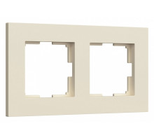 Рамка на 2 поста Werkel Slab (айвори софт) W0022962