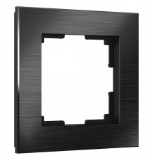 Рамка на 1 пост Werkel Aluminium (черный алюминий) W0011708