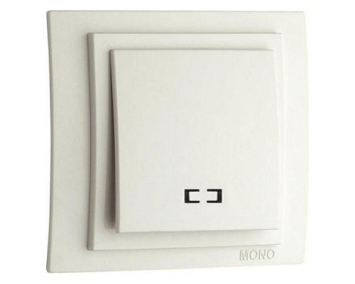 Выключатель одноклавишный с подсветкой без рамки Mono Electric Despina / Larissa 500-000125-101 Выключатель одноклавишный с подсветкой без рамки Mono Electric Despina / Larissa 500-000125-101