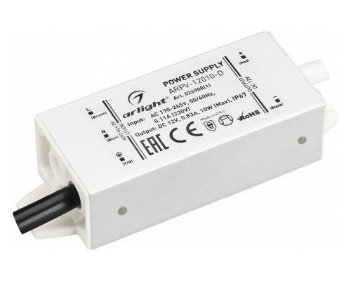 Блок питания с проводом Arlight ARPV 026908(1) Блок питания с проводом Arlight ARPV 026908(1)