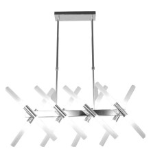 Люстра на штанге LUMINA DECO Alford LDP 6036-16 CHR