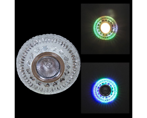 Встраиваемый светильник 10499-9.0-001CNB MR16+LED3W CL/RGB Встраиваемый светильник 10499-9.0-001CNB MR16+LED3W CL/RGB
