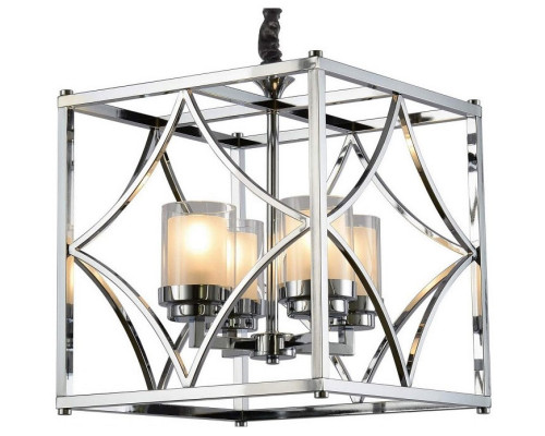 Подвесная люстра LUMINA DECO Quadrato LDP 1223-4 CHR Подвесная люстра LUMINA DECO Quadrato LDP 1223-4 CHR
