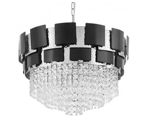 Подвесная люстра LUMINA DECO MOLINA LDP 7045-600 BK+CHR Подвесная люстра LUMINA DECO MOLINA LDP 7045-600 BK+CHR