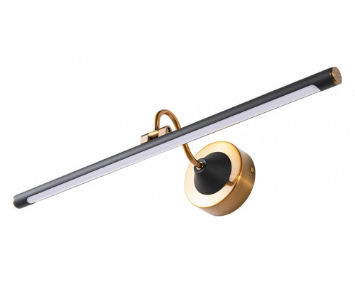 Подсветка для зеркала Arte Lamp Sol A7912AP-1BK Подсветка для зеркала Arte Lamp Sol A7912AP-1BK