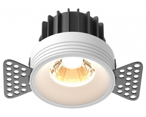 Встраиваемый светильник Maytoni Round DL058-12W2.7K-TRS-W Встраиваемый светильник Maytoni Round DL058-12W2.7K-TRS-W