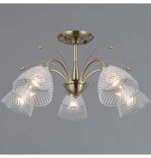 Люстра на штанге ILLUMICO AREZZO IL0594-5CSQ-25 AB AREZZO