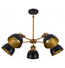 Люстра на штанге LUMINA DECO Belmonti LDP D017-5 BK