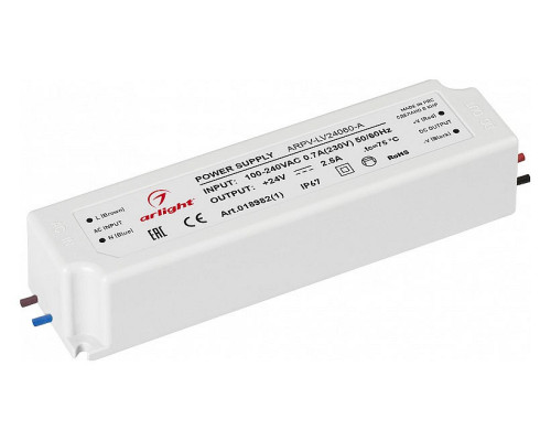Блок питания с проводом Arlight ARPV-LV 018982(1) Блок питания с проводом Arlight ARPV-LV 018982(1)