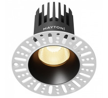 Встраиваемый светильник Maytoni Dip DL121-15W-2.7K-TRS-B