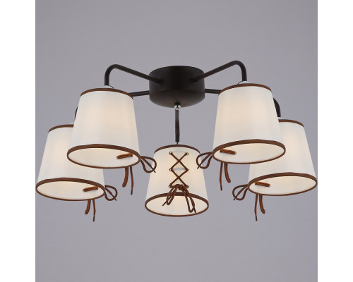 Потолочная люстра ILLUMICO Clara IL6103-5COU-79 CF CR Clara Потолочная люстра ILLUMICO Clara IL6103-5COU-79 CF CR Clara