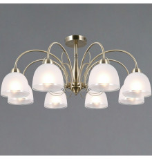 Люстра на штанге ILLUMICO AREZZO IL0789-8CSQ-25 AB AREZZO
