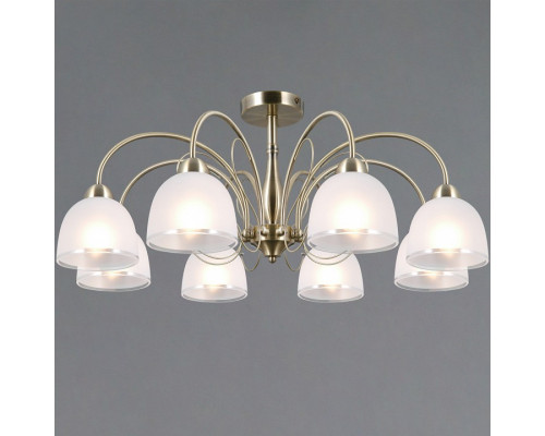 Люстра на штанге ILLUMICO AREZZO IL0789-8CSQ-25 AB AREZZO Люстра на штанге ILLUMICO AREZZO IL0789-8CSQ-25 AB AREZZO