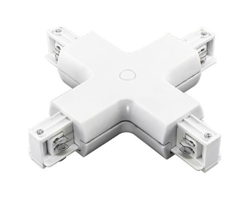 Соединитель с токопроводом X-образный для треков Lightstar Barra 504146 Соединитель с токопроводом X-образный для треков Lightstar Barra 504146