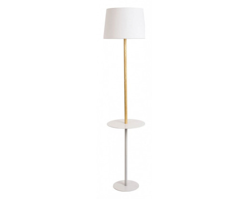 Торшер с полкой Arte Lamp Connor A2102PN-1WH Торшер с полкой Arte Lamp Connor A2102PN-1WH
