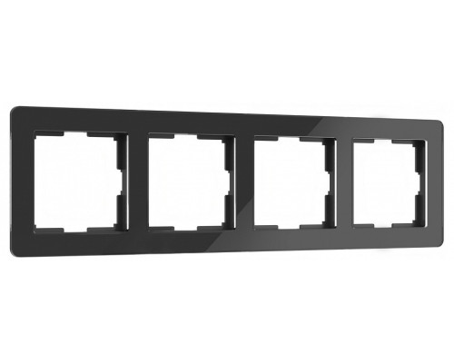 Рамка на 4 поста Werkel Acrylic (черный) W0042708 Рамка на 4 поста Werkel Acrylic (черный) W0042708