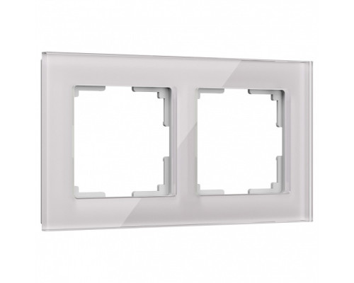 Рамка на 2 поста Werkel Favorit (дымчатый) W0021117 Рамка на 2 поста Werkel Favorit (дымчатый) W0021117