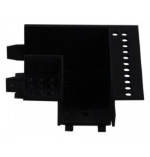 Соединитель угловой L-образный для треков встраиваемых RL 06202 corner connector BK