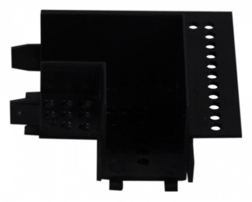 Соединитель угловой L-образный для треков встраиваемых RL 06202 corner connector BK Соединитель угловой L-образный для треков встраиваемых RL 06202 corner connector BK