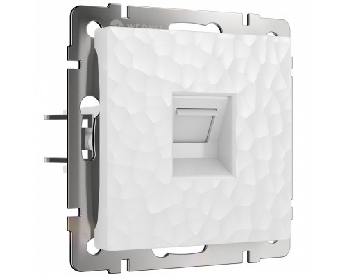 Розетка Ethernet RJ-45 без рамки Werkel Hammer белый W1281001 Розетка Ethernet RJ-45 без рамки Werkel Hammer белый W1281001