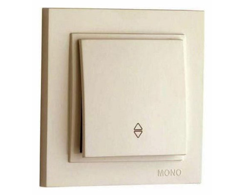 Выключатель проходной одноклавишный Mono Electric Despina 102-170025-109 Выключатель проходной одноклавишный Mono Electric Despina 102-170025-109