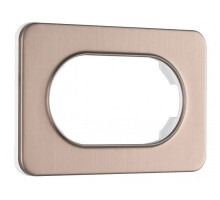 Рамка для двойной розетки Arte Milano am-502.07 502.07-double.shampan