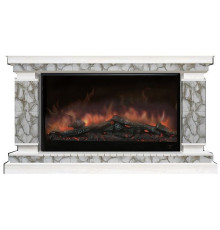 Комплект из электрокамина напольного и портала (143x45x82.5 см) Лорд Карелия Premier S14 ЛО000064