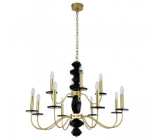 Подвесная люстра Newport VANESSA 3878+4/С brass