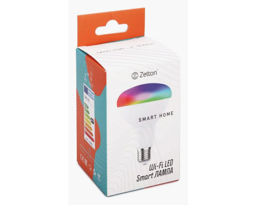 Лампа светодиодная с управлением через Wi-Fi Zetton Smart Wi-Fi Bulb E27 8Вт 6500K ZTSHLBRGBCWE274RU Лампа светодиодная с управлением через Wi-Fi Zetton Smart Wi-Fi Bulb E27 8Вт 6500K ZTSHLBRGBCWE274RU