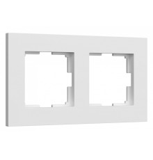 Рамка на 2 поста Werkel Slab (белый софт) W0022961