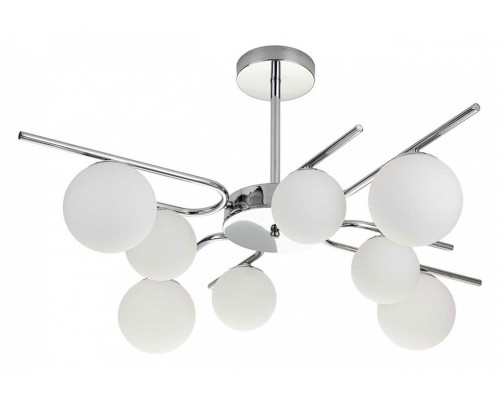 Люстра на штанге Escada Sphere 642/8P Silver Люстра на штанге Escada Sphere 642/8P Silver