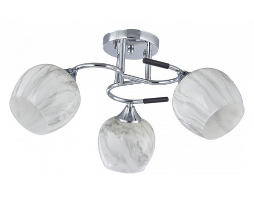 Потолочная люстра Arte Milano AMALFI-327985 327985/3 CR+BK Потолочная люстра Arte Milano AMALFI-327985 327985/3 CR+BK