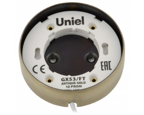 Накладной светильник Uniel GX53/FT UL-00003738 Накладной светильник Uniel GX53/FT UL-00003738