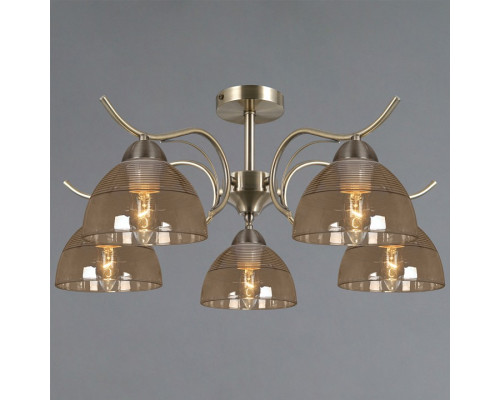 Люстра на штанге ILLUMICO AREZZO IL0733-5CSQ-25 AB AREZZO Люстра на штанге ILLUMICO AREZZO IL0733-5CSQ-25 AB AREZZO