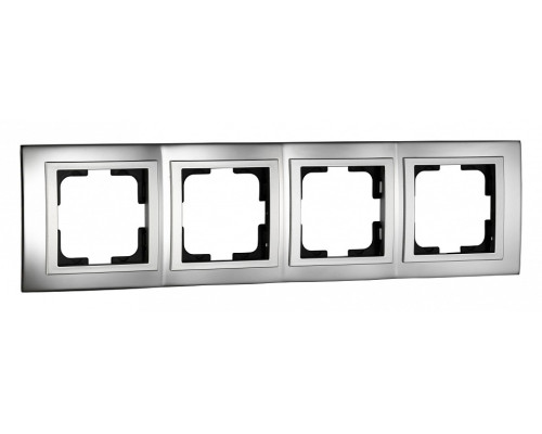 Рамка на 4 поста Mono Electric Chrome 106-410000-163 Рамка на 4 поста Mono Electric Chrome 106-410000-163