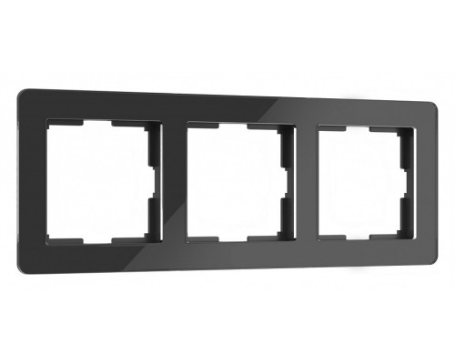 Рамка на 3 поста Werkel Acrylic (черный) W0032708 Рамка на 3 поста Werkel Acrylic (черный) W0032708