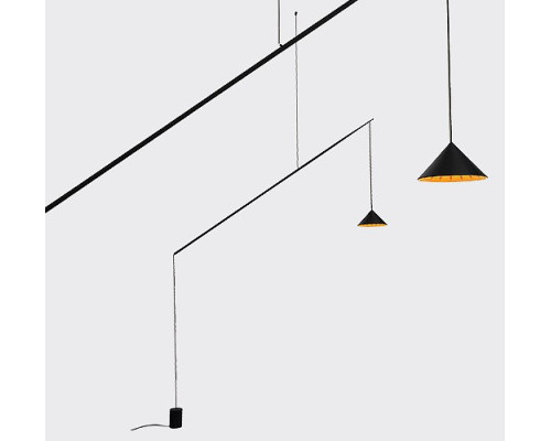 Светильник на растяжке Italline IT03-1429 IT03-1429 black/orange Светильник на растяжке Italline IT03-1429 IT03-1429 black/orange