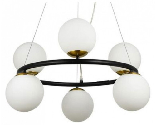 Подвесная люстра Arte Lamp Alcor A2224SP-6BK Подвесная люстра Arte Lamp Alcor A2224SP-6BK