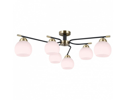 Потолочная люстра ILLUMICO LIBRA IL0638-6CSQ-24 AB BK LIBRA Потолочная люстра ILLUMICO LIBRA IL0638-6CSQ-24 AB BK LIBRA