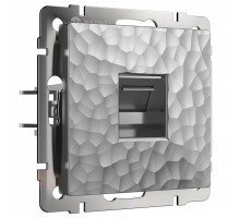Розетка Ethernet RJ-45 Werkel Hammer серебряный W1281006