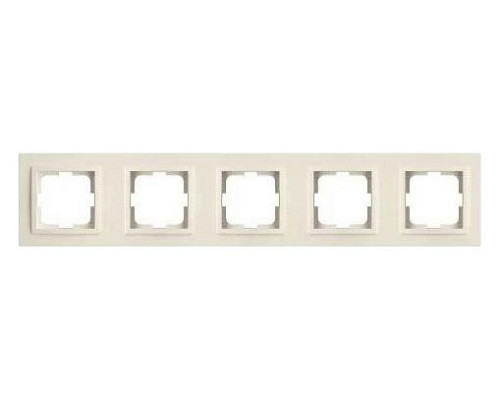 Рамка на 5 постов Mono Electric Larissa 103-010100-164 Рамка на 5 постов Mono Electric Larissa 103-010100-164