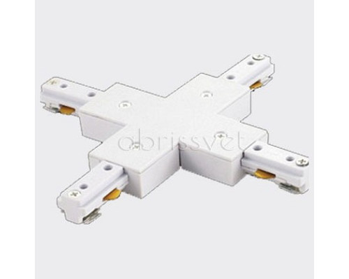 Соединитель X-образный для треков Italline WSO WSO 75 white Соединитель X-образный для треков Italline WSO WSO 75 white