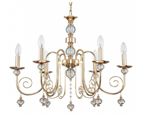 Подвесной светильник Escada Shine 678/6PL Gold Подвесной светильник Escada Shine 678/6PL Gold