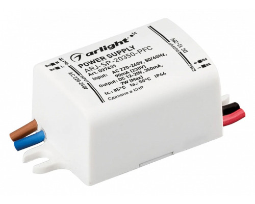 Блок питания с проводом Arlight ARJ 037439 Блок питания с проводом Arlight ARJ 037439