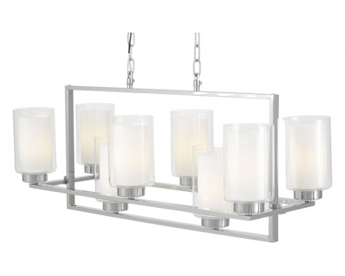 Подвесная люстра LUMINA DECO Lino LDP 1239-8 CHR Подвесная люстра LUMINA DECO Lino LDP 1239-8 CHR
