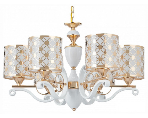 Подвесная люстра Arte Milano Florentia-3097 303097/6 Wh/Gd