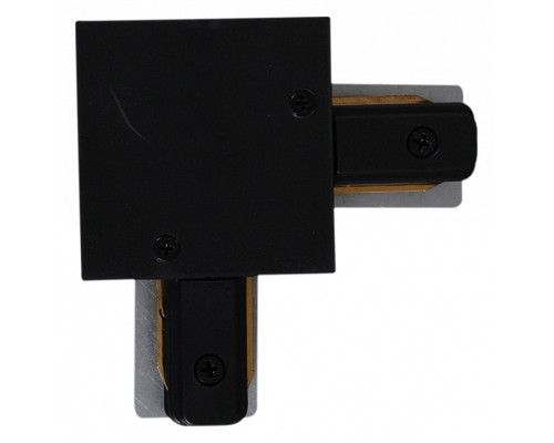 Соединитель угловой L-образный для треков встраиваемых RL 06044 corner connector BK Соединитель угловой L-образный для треков встраиваемых RL 06044 corner connector BK