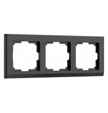 Рамка на 3 поста Werkel Stark (черный) W0031808