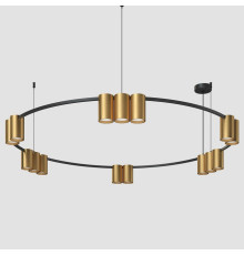 Подвесная люстра Denkirs Orbit DK4067-BK+SG